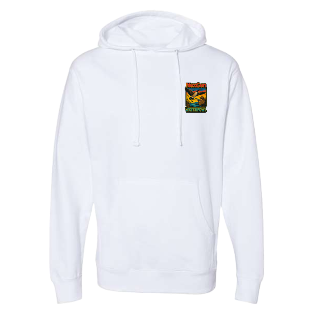 Goose in a Marsh Hoodie
