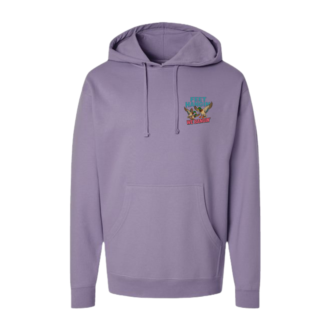 Feet Hangin We Bangin Hoodie
