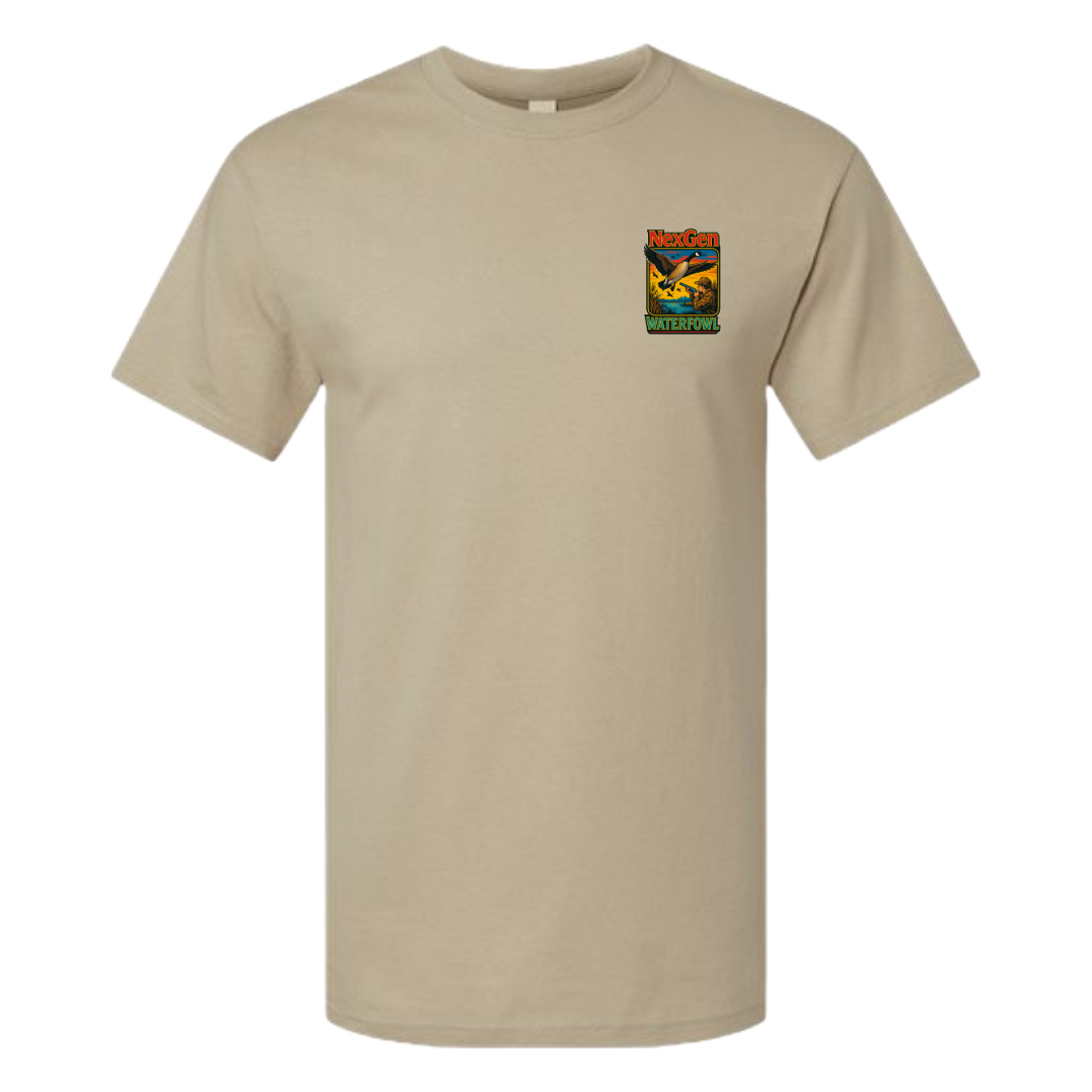Goose in a marsh T shirt