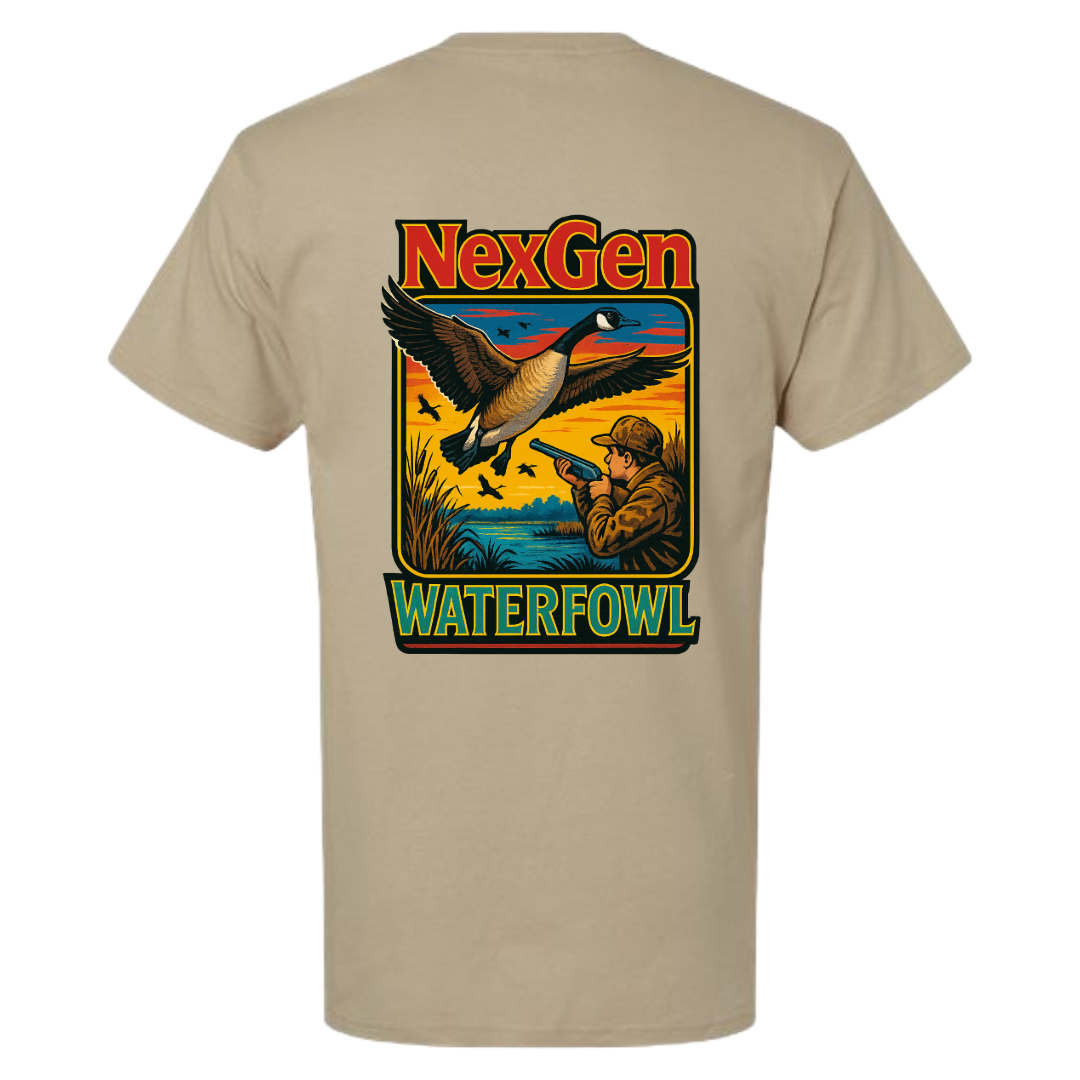 Goose in a marsh T shirt