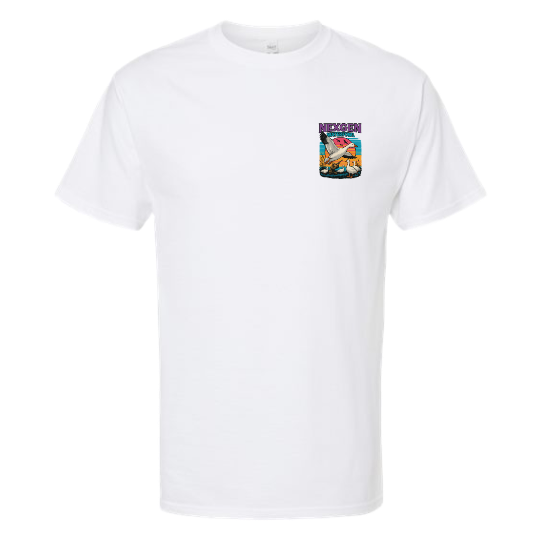 Retro Snow Goose T shirt