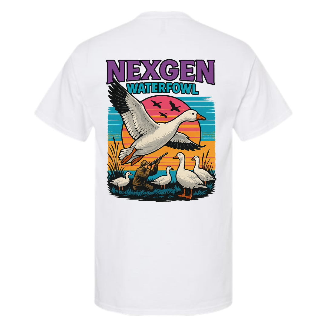Retro Snow Goose T shirt