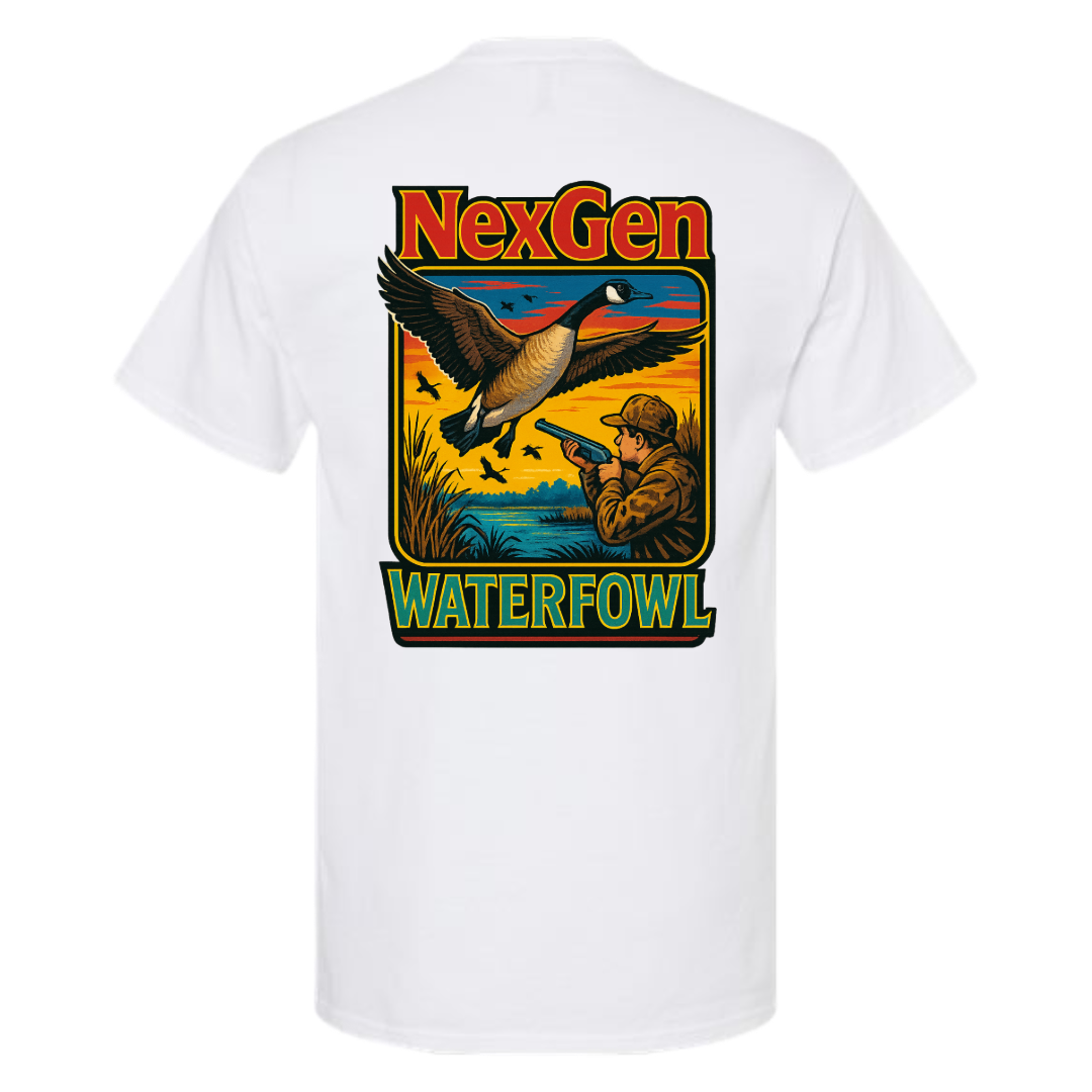 Goose in a marsh T shirt