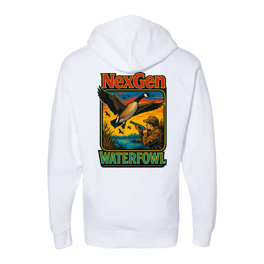 Goose in a Marsh Hoodie