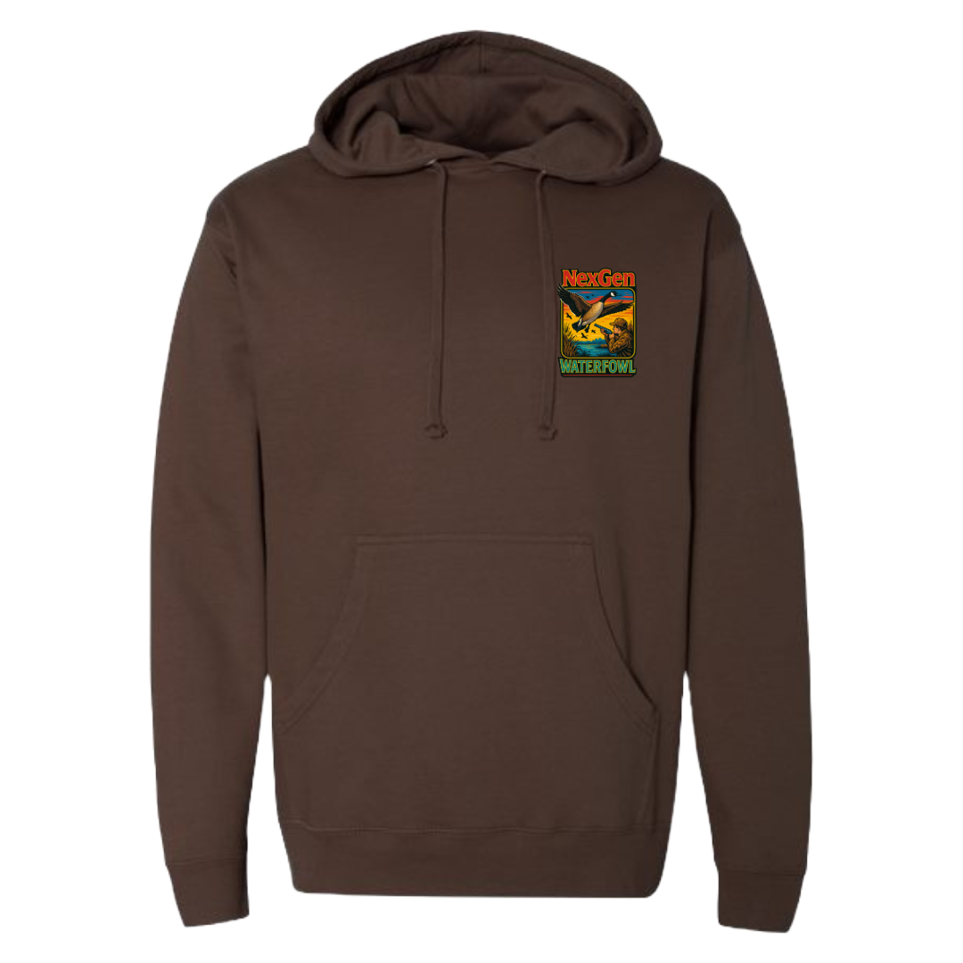 Goose in a Marsh Hoodie