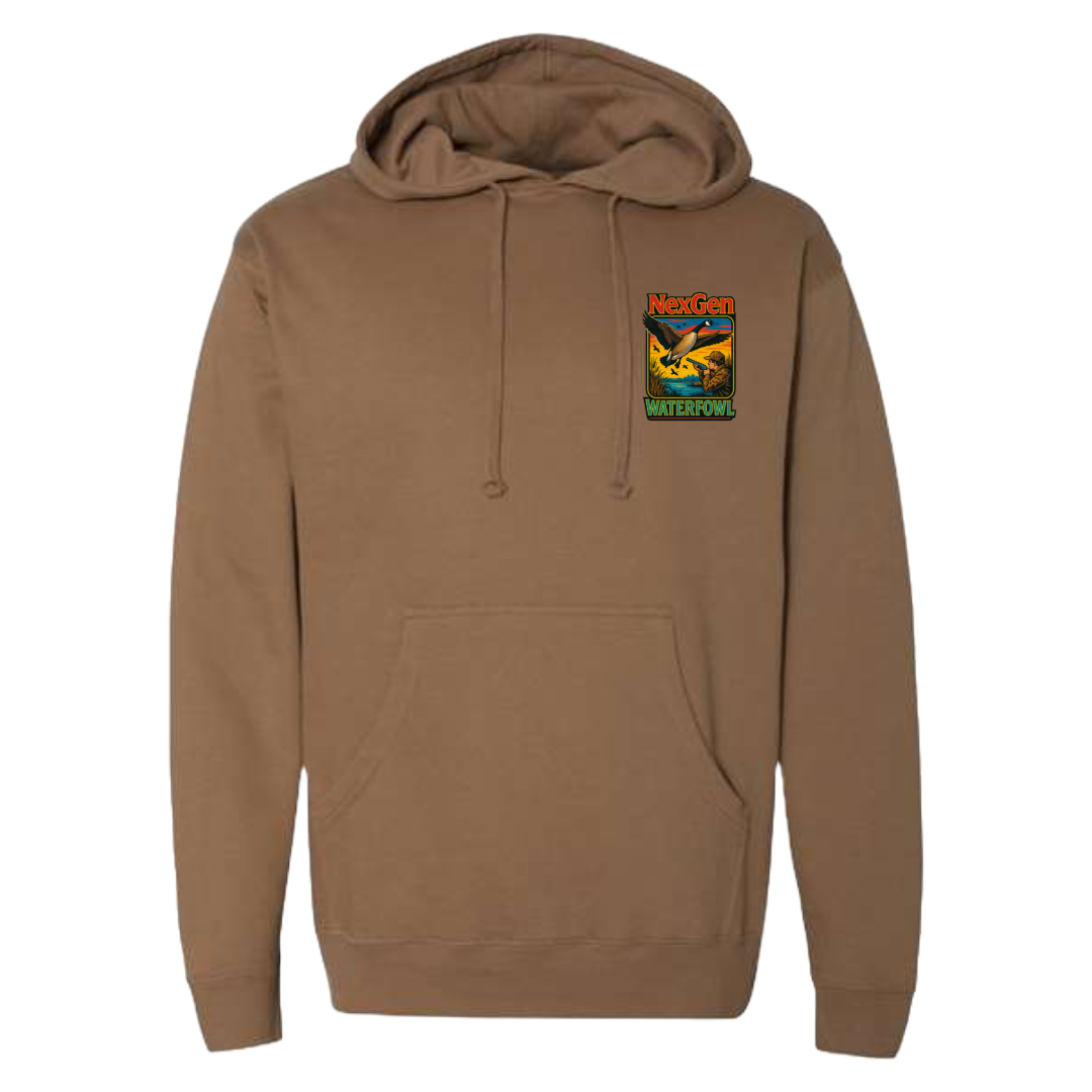 Goose in a Marsh Hoodie