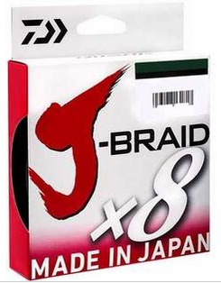 J-Braid x8 165 yds Filler Spool Fishing Line