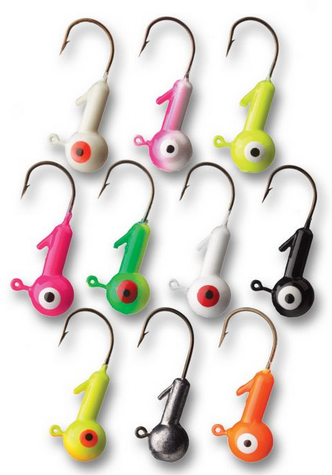 Ball Head Jigs - Painted